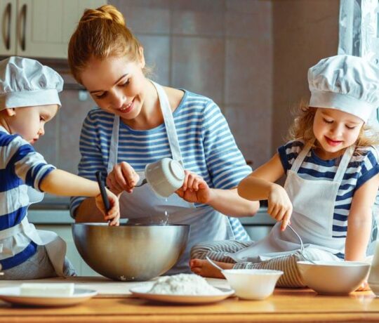 Μαγειρική με παιδιά