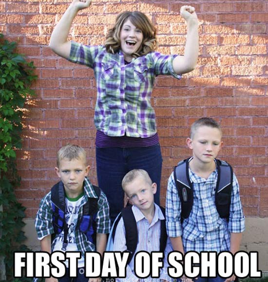 Επιστροφή στα θρανία First Day of school