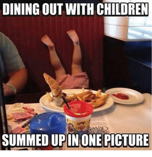 toddler over dinner memes