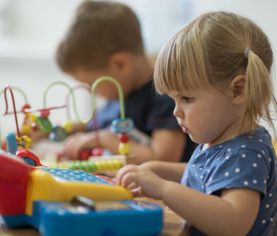 kids in kindergarten