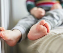 child feet