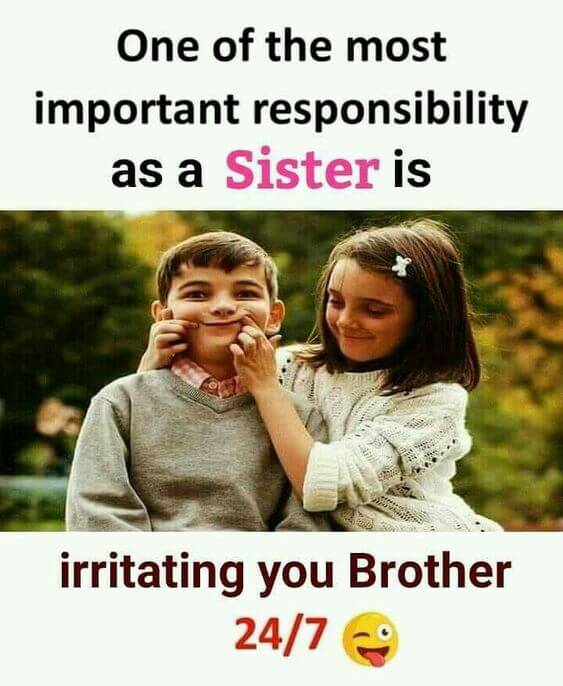sister responsibility meme