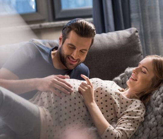 pregnant with husband