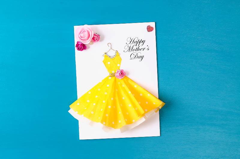 card idea fashion for moms day