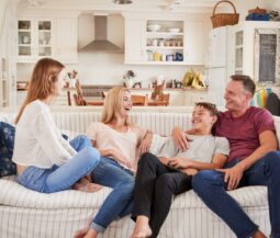 family with teenagers