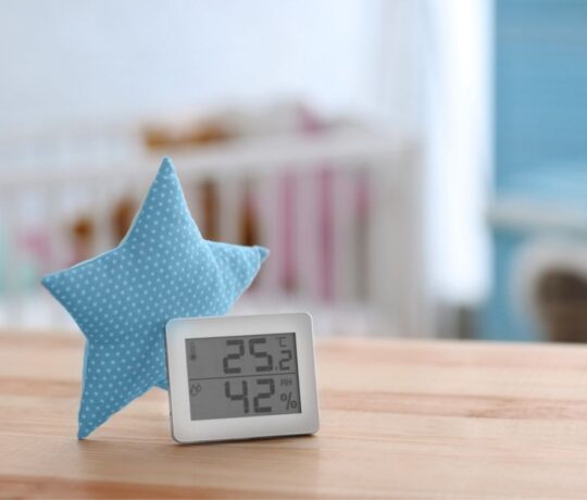 clock with star