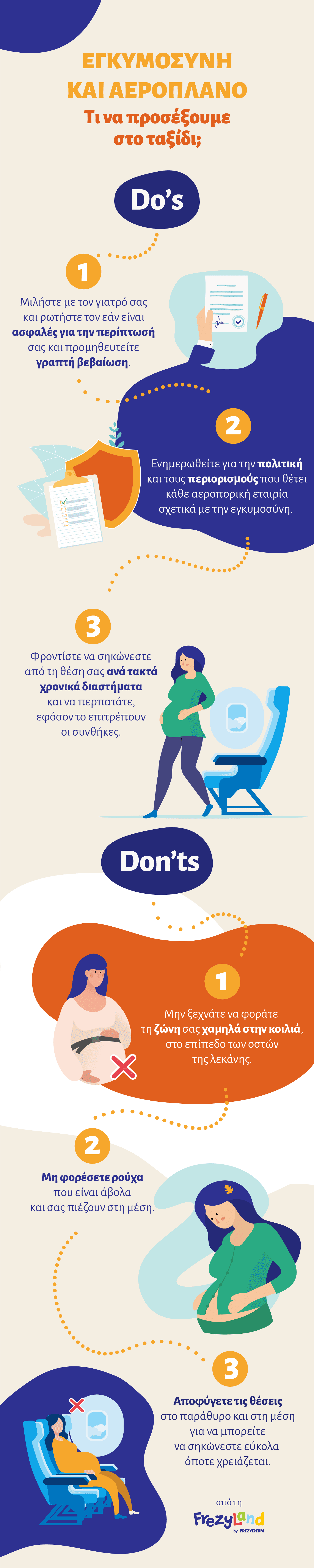 do's and don'ts about traveling with airplane during pregnancy