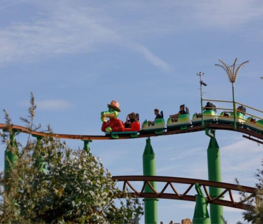 fun park rollercoaster