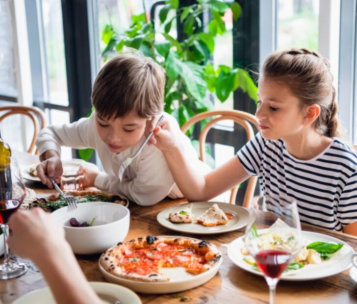 kids eating